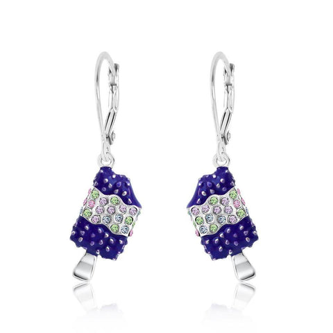 Buy this stunning girl’s popsicle crystal earring from Chanteur