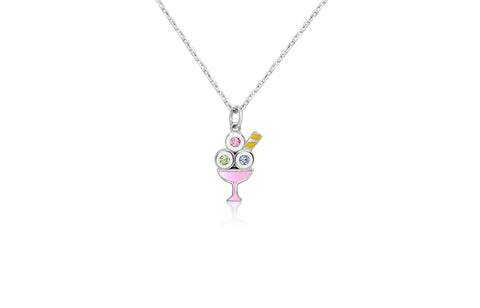 Buy this stunning girl’s ice cream crystal pendant from Chanteur