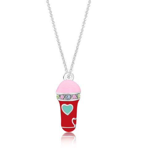 Buy this stunning girl’s microphone crystal pendant from Chanteur