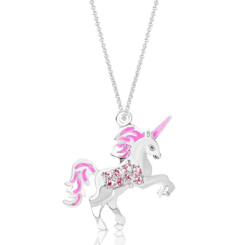 Buy this stunning girl’s unicorn crystal earring from Chanteur