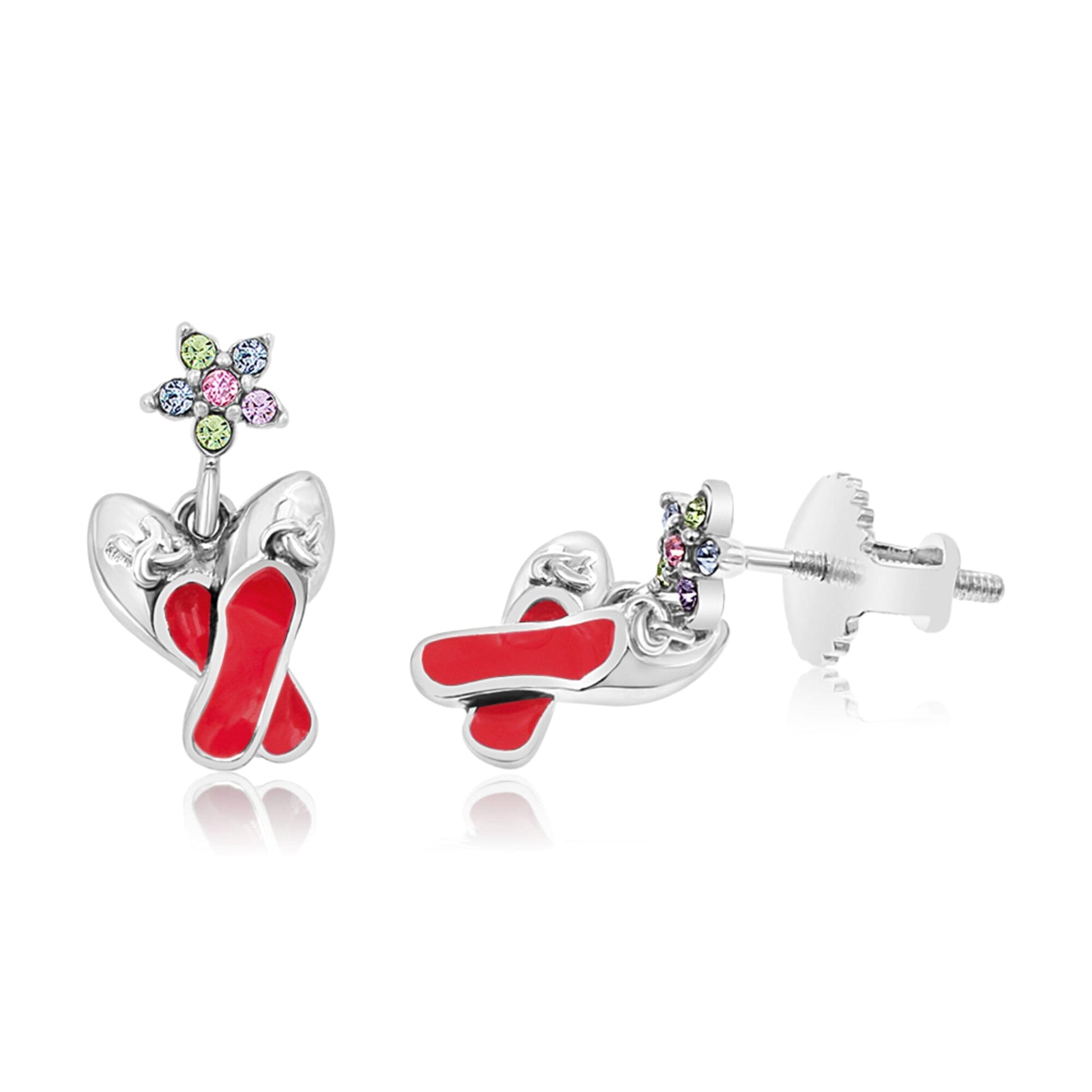 multi color stud earrings