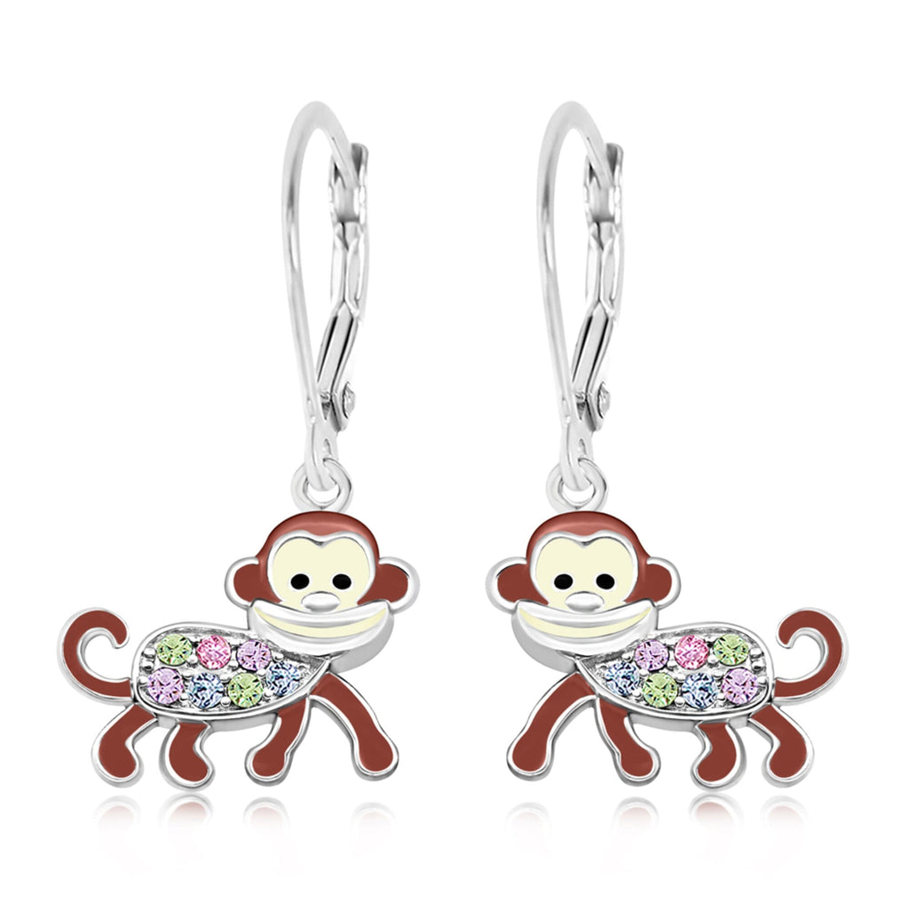 monkey hanging earings