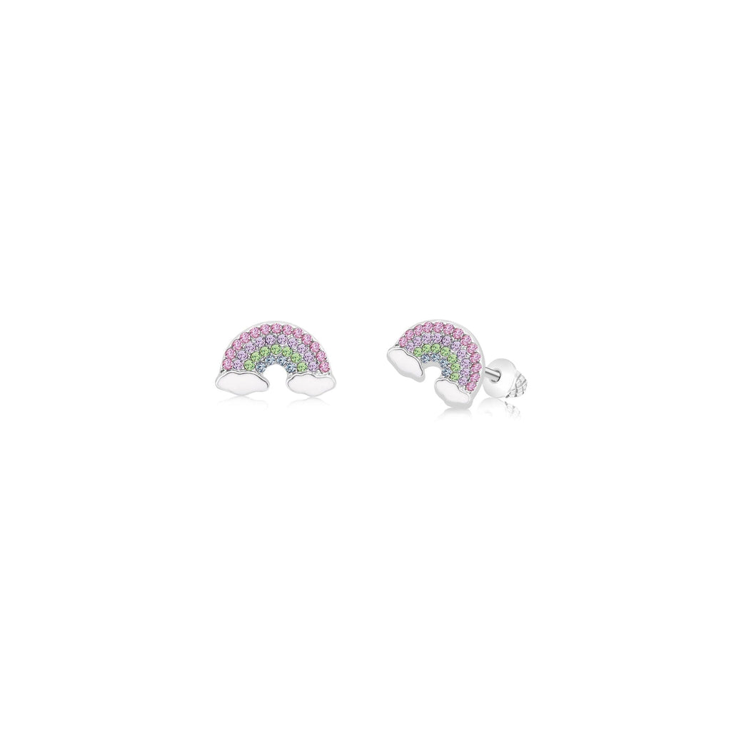 rainbow multi color earings