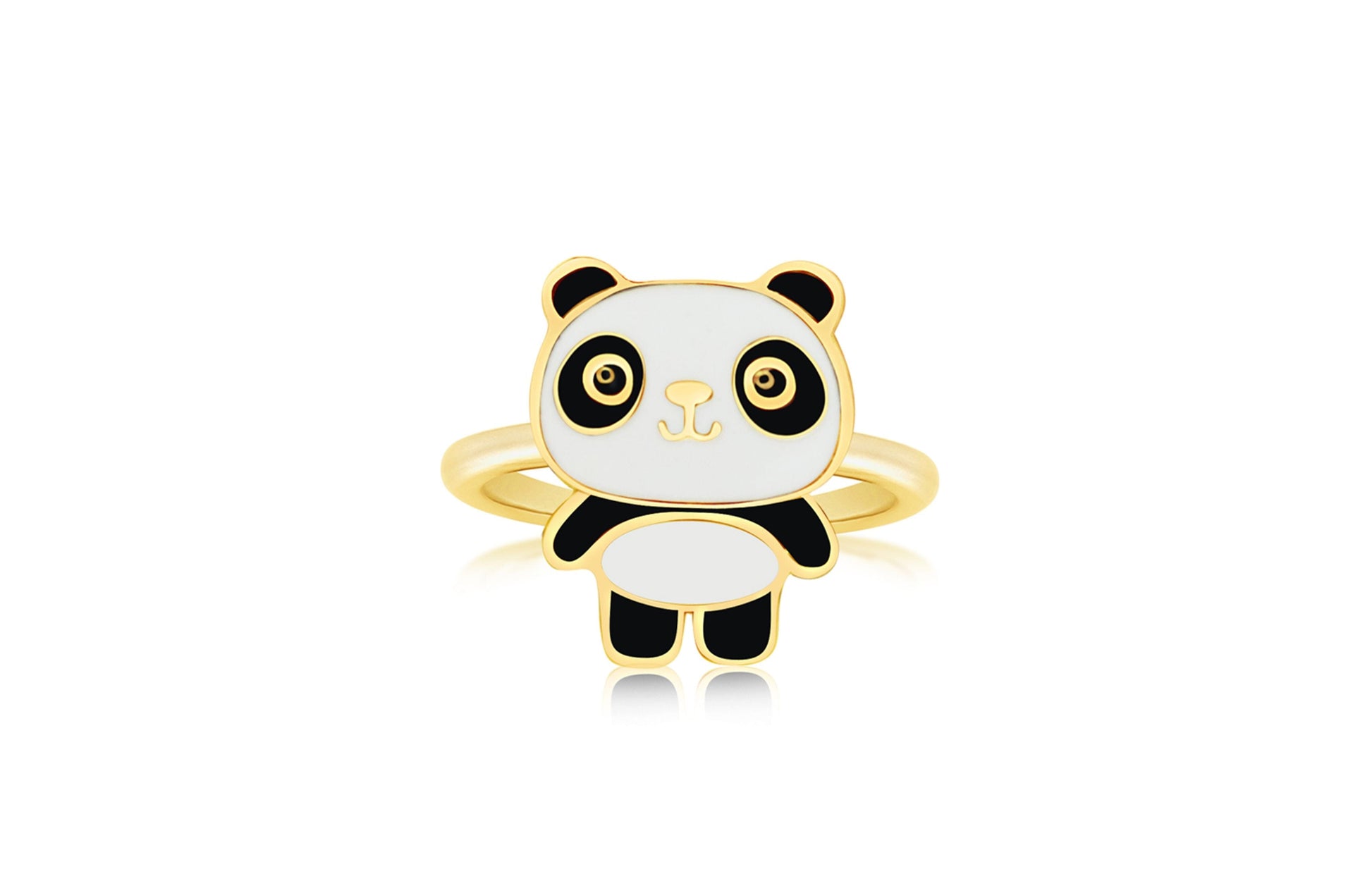 panda yellow ring