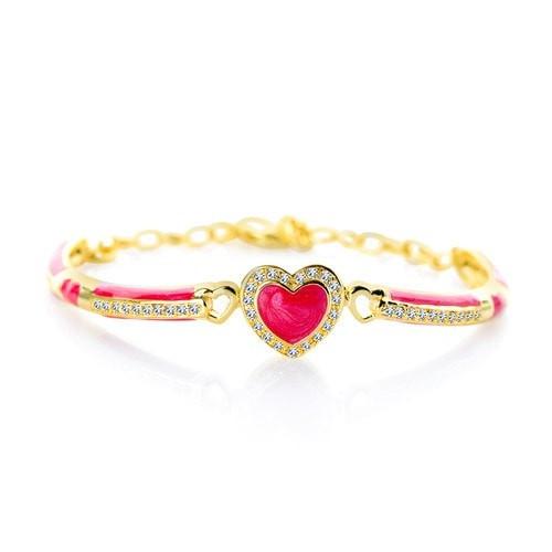 925 Sterling Silver Clear Zircon Love Heart Bracelet Adjustable Rose Gold  Tennis Bracelet For Mother To Girlfriend Jewelry Gift - AliExpress