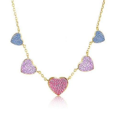 Buy this stunning girl’s heart charm necklace from Chanteur