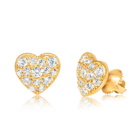 Buy this stunning girl’s heat crystal earring from Chanteur