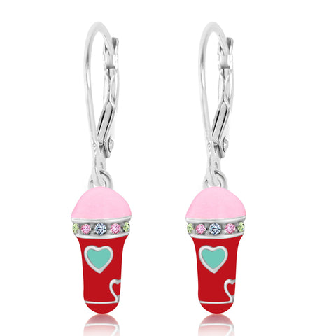Buy this stunning girl’s microphone crystal earring from Chanteur