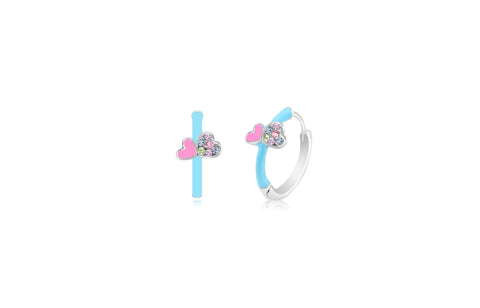 Buy this stunning girl’s heart Crystal Earring from Chanteur