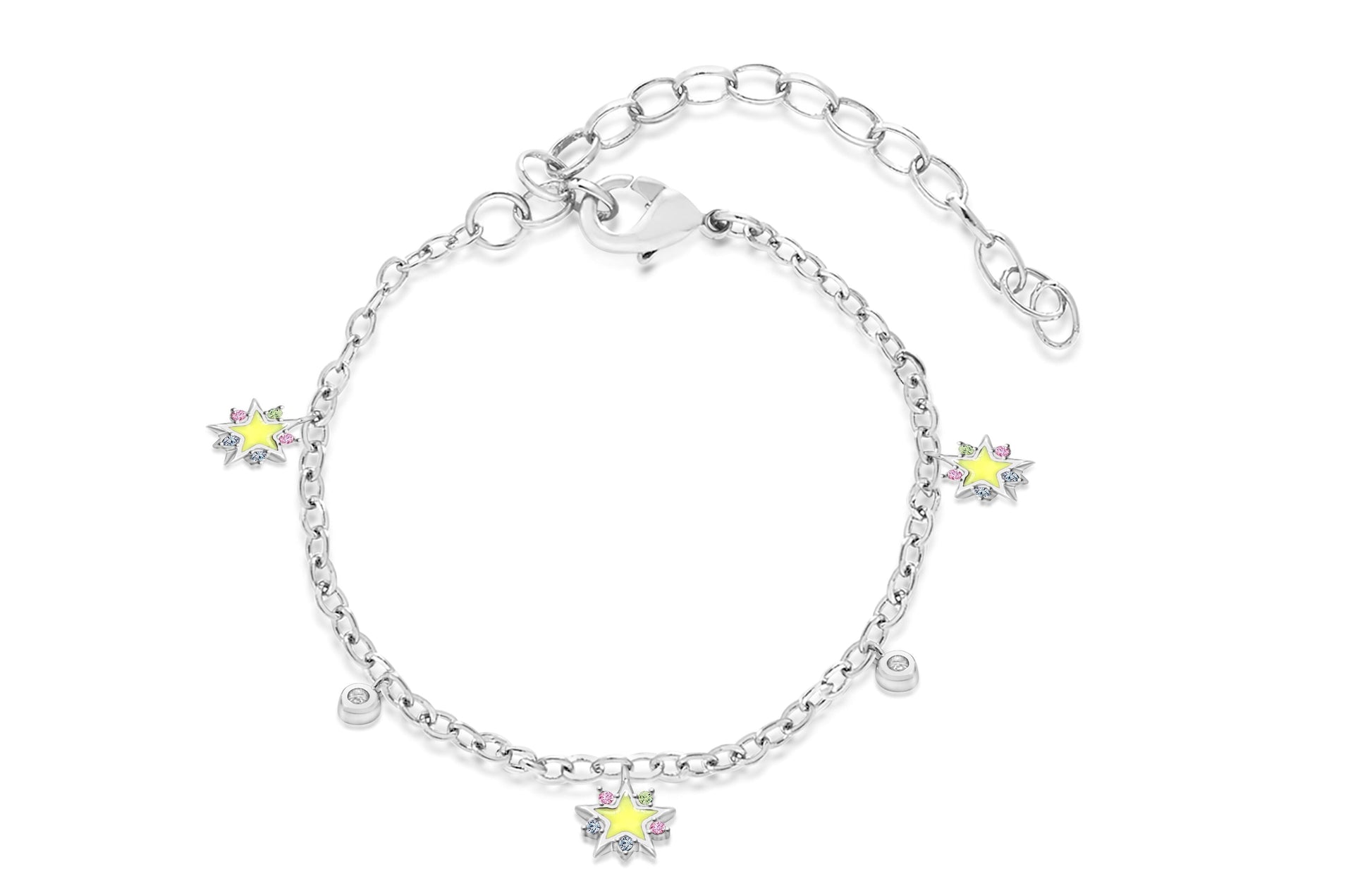 yellow star bracelet