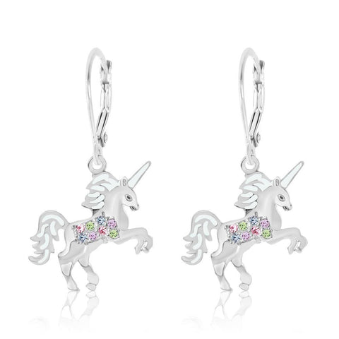 Buy this stunning girl’s Unicorn Crystal Earring from Chanteur