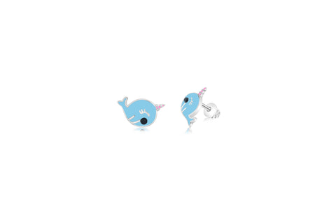 Buy this stunning girl’s narwhal earring from Chanteur