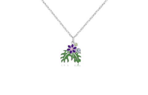 Buy this stunning girl’s Flower crystal pendant from Chanteur