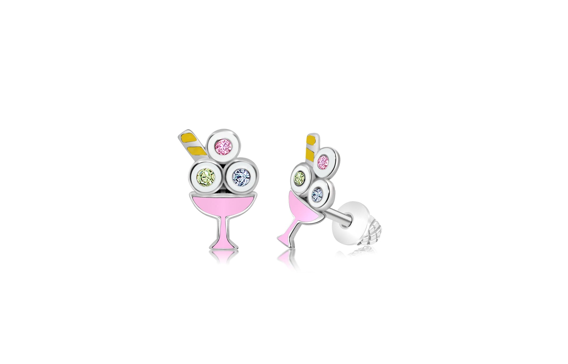 cute ice cream earrings