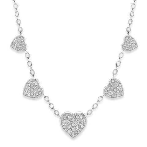 Buy this stunning girl’s heart charm girl's necklace from Chanteur