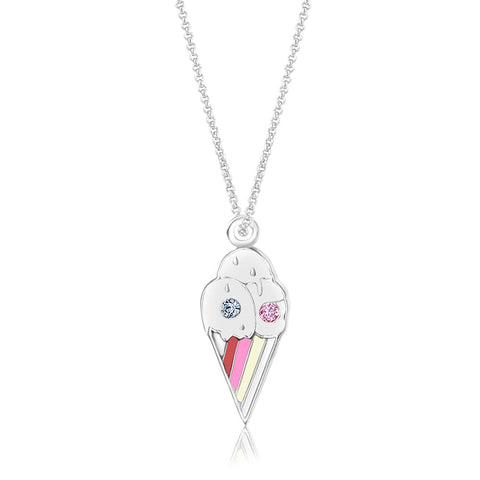 Buy this stunning girl’s ice cream crystal pendant from Chanteur