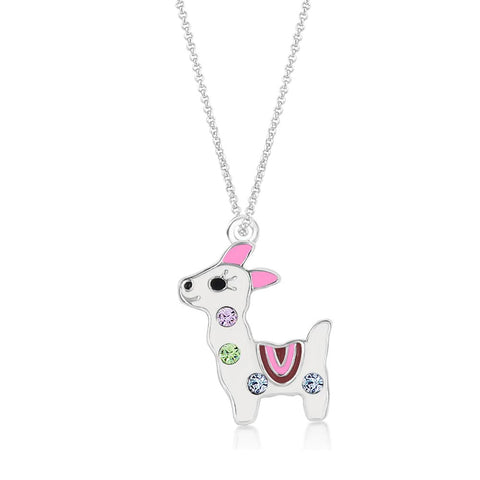 Buy this stunning girl’s Lama crystal Pendant from Chanteur