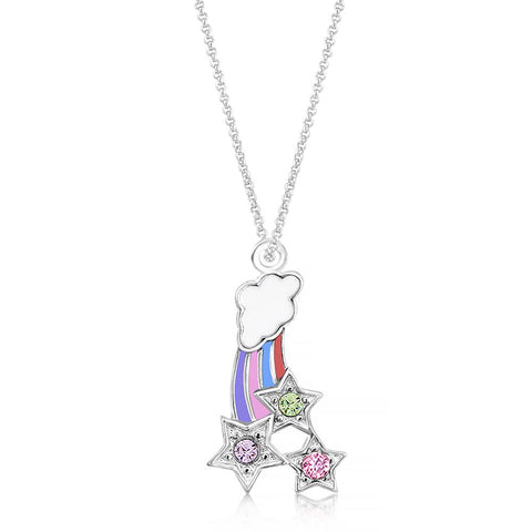 Buy this stunning girl’s Star Rainbow Pendant from Chanteur