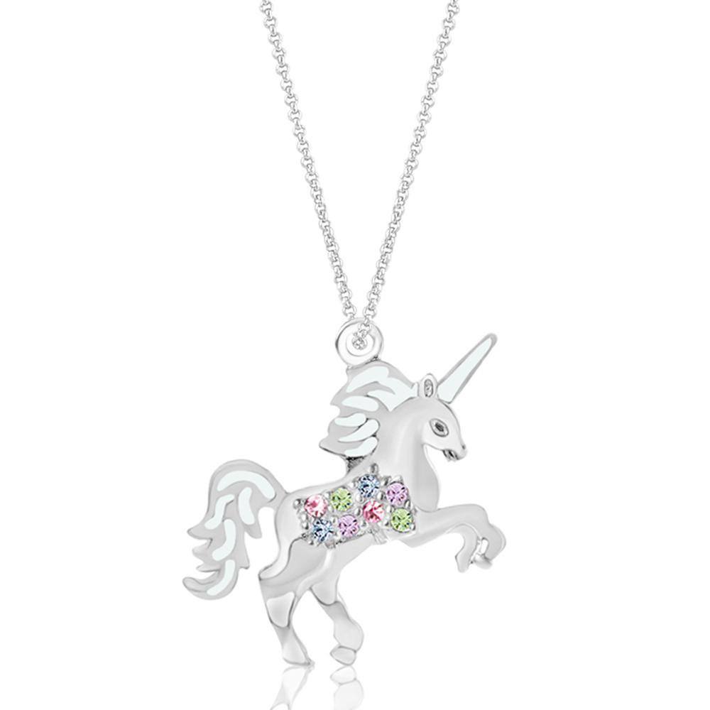 Unicorn Pendant Necklace made of Solid Gold - Tales In Gold