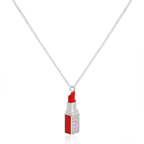 Buy this stunning girl’s lipstick crystal pendant from Chanteur